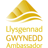 Teresa Hughes celebrates achieving Gold Level in the Gwynedd Tourism Ambassador Programme